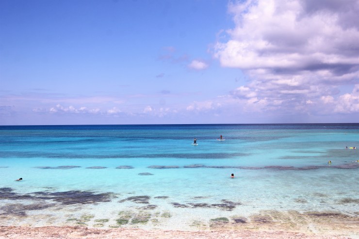 Great Stirrup Cay Norwegian Cruise Line Bahamas Stand Up Paddeling