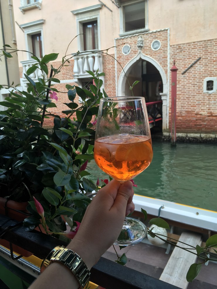 Aperol Spritz Venedig Kanal