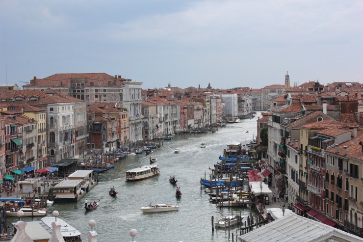 Ausblick Venedig Fondaco Dei Tedeschi kostenlos