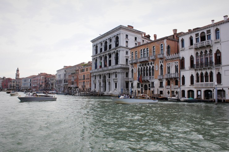 Canal Grande Boot Blick